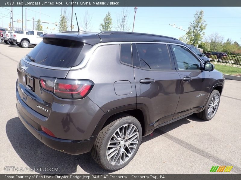 Granite Crystal Metallic / Black 2023 Jeep Compass Limited 4x4