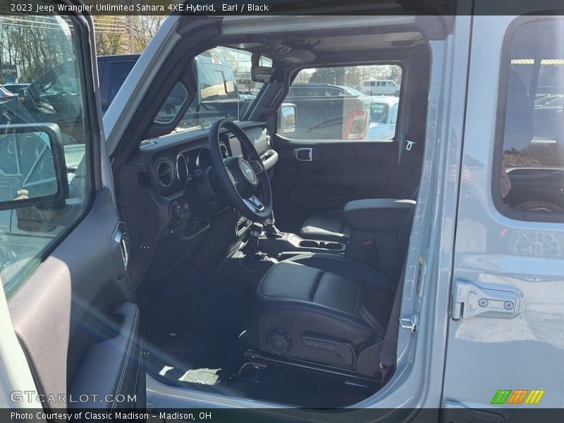 Earl / Black 2023 Jeep Wrangler Unlimited Sahara 4XE Hybrid