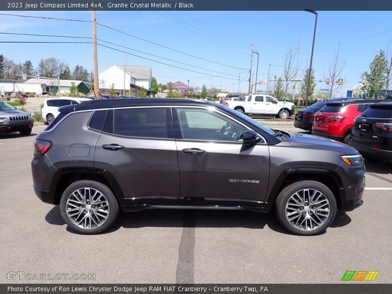 Granite Crystal Metallic / Black 2023 Jeep Compass Limited 4x4