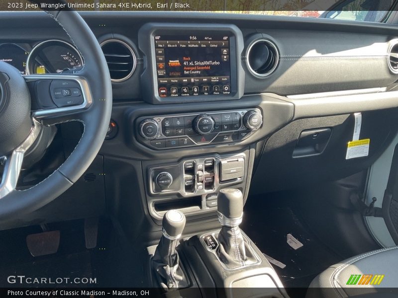 Earl / Black 2023 Jeep Wrangler Unlimited Sahara 4XE Hybrid