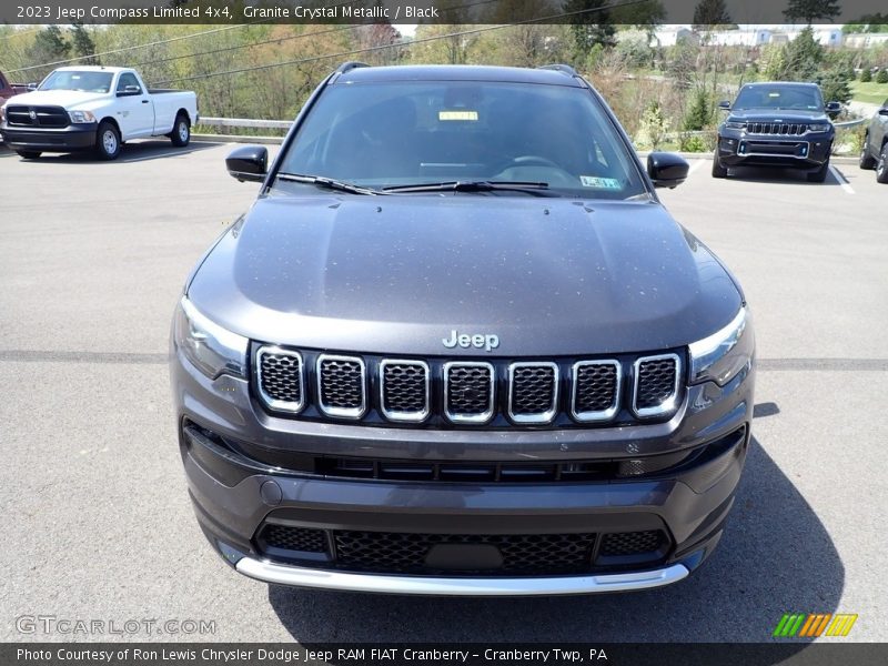 Granite Crystal Metallic / Black 2023 Jeep Compass Limited 4x4