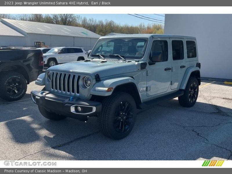 Earl / Black 2023 Jeep Wrangler Unlimited Sahara 4XE Hybrid