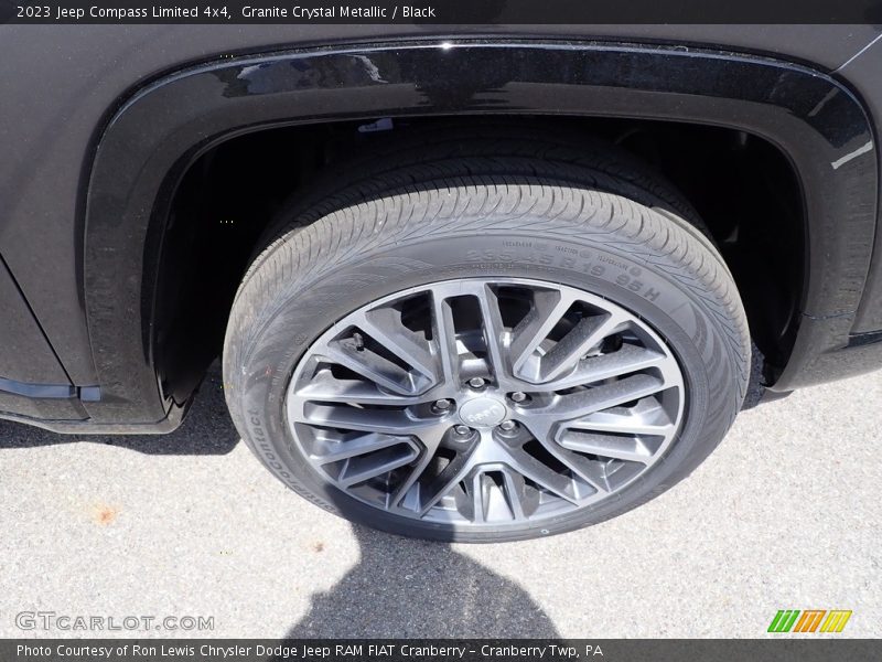 Granite Crystal Metallic / Black 2023 Jeep Compass Limited 4x4