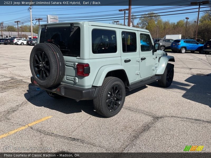 Earl / Black 2023 Jeep Wrangler Unlimited Sahara 4XE Hybrid