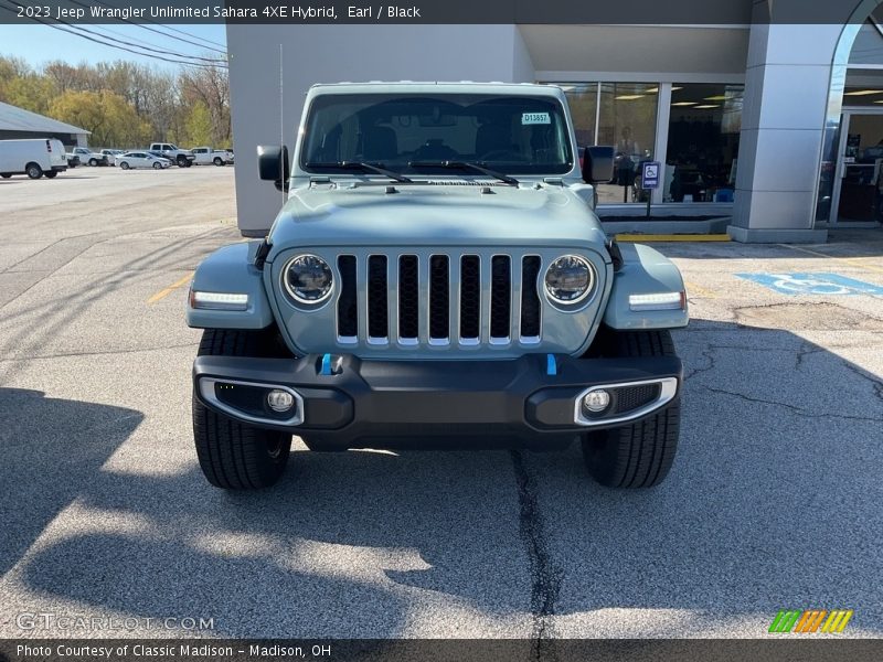 Earl / Black 2023 Jeep Wrangler Unlimited Sahara 4XE Hybrid