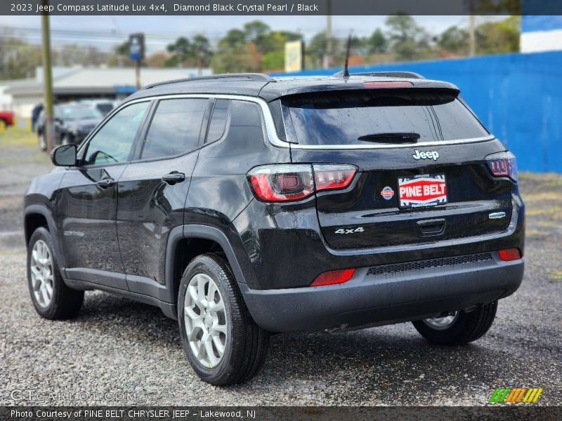 Diamond Black Crystal Pearl / Black 2023 Jeep Compass Latitude Lux 4x4