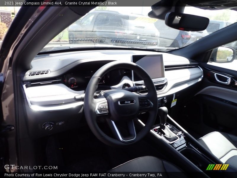 Granite Crystal Metallic / Black 2023 Jeep Compass Limited 4x4