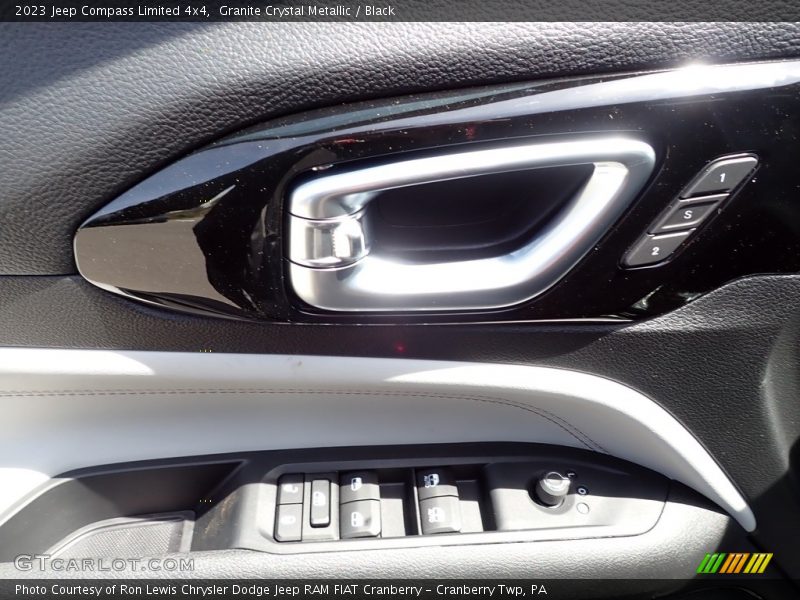 Granite Crystal Metallic / Black 2023 Jeep Compass Limited 4x4