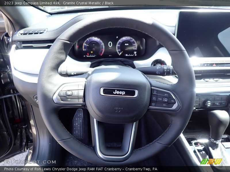 Granite Crystal Metallic / Black 2023 Jeep Compass Limited 4x4
