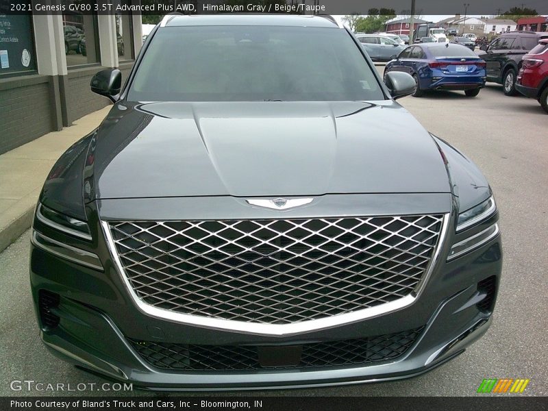 Himalayan Gray / Beige/Taupe 2021 Genesis GV80 3.5T Advanced Plus AWD