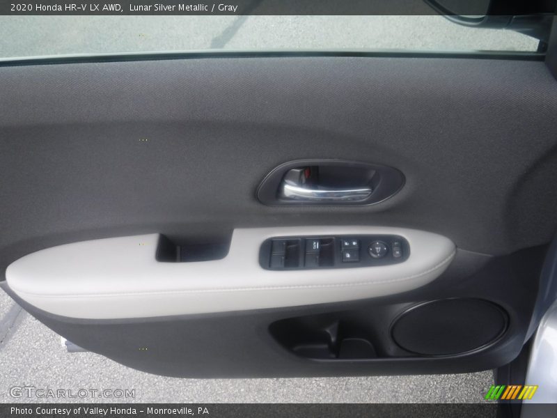 Lunar Silver Metallic / Gray 2020 Honda HR-V LX AWD