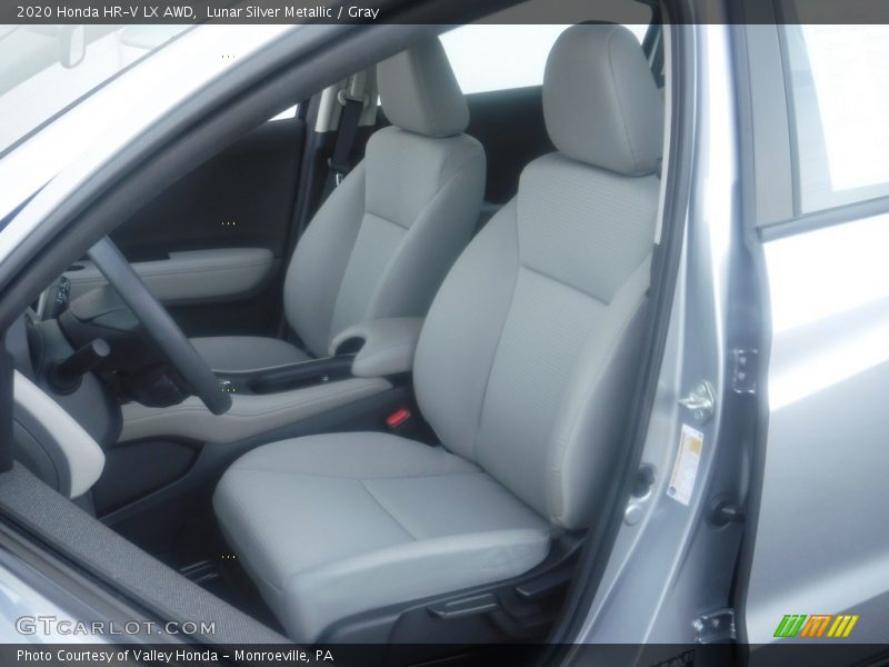 Lunar Silver Metallic / Gray 2020 Honda HR-V LX AWD