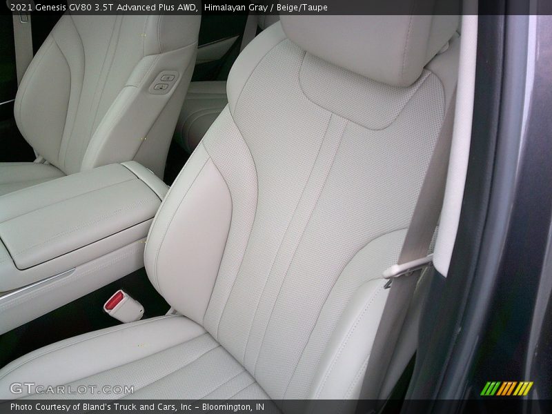 Front Seat of 2021 GV80 3.5T Advanced Plus AWD