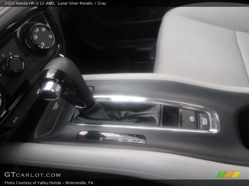 Lunar Silver Metallic / Gray 2020 Honda HR-V LX AWD