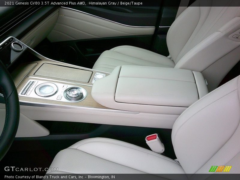 Himalayan Gray / Beige/Taupe 2021 Genesis GV80 3.5T Advanced Plus AWD
