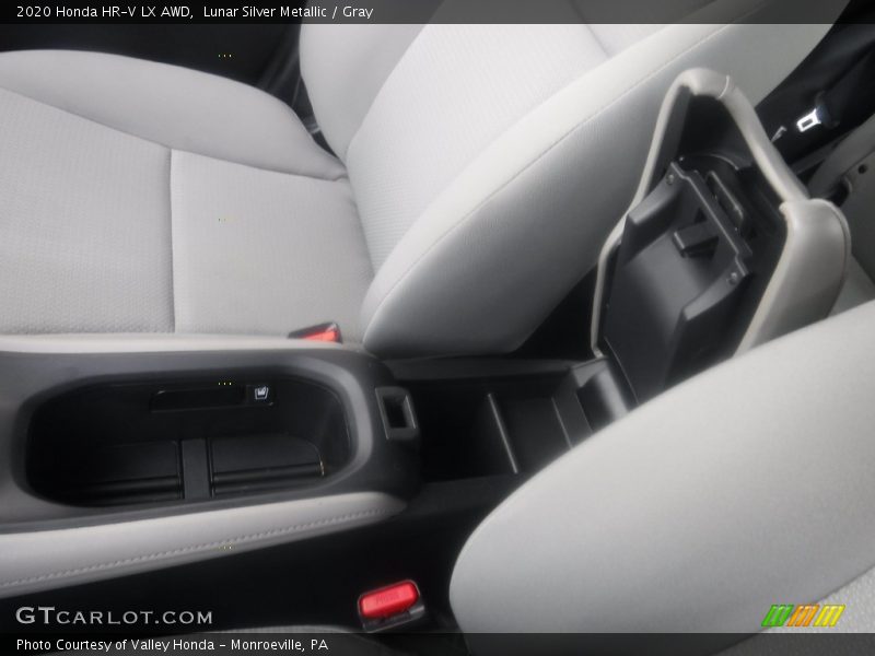 Lunar Silver Metallic / Gray 2020 Honda HR-V LX AWD