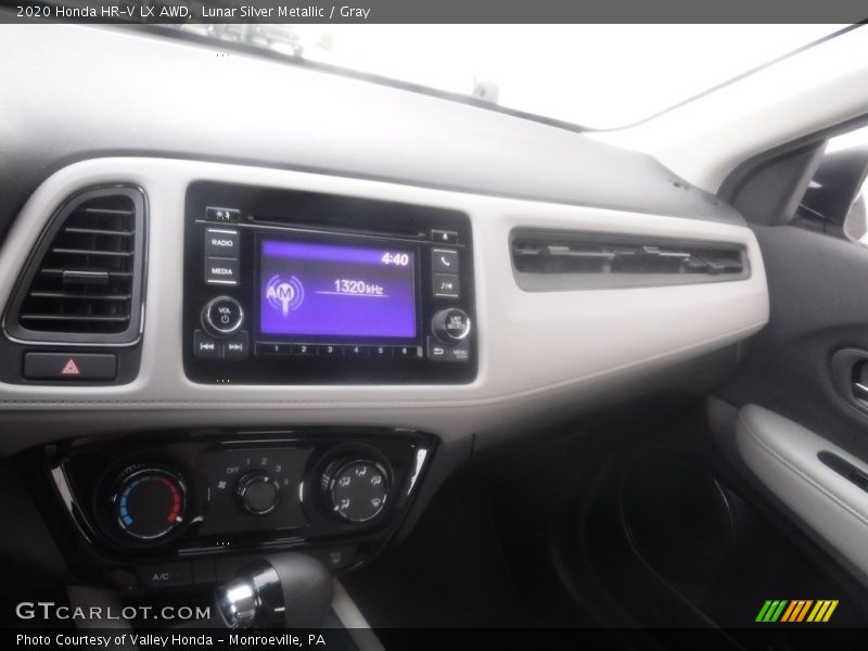 Lunar Silver Metallic / Gray 2020 Honda HR-V LX AWD