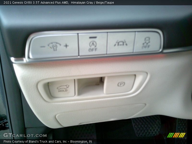 Himalayan Gray / Beige/Taupe 2021 Genesis GV80 3.5T Advanced Plus AWD