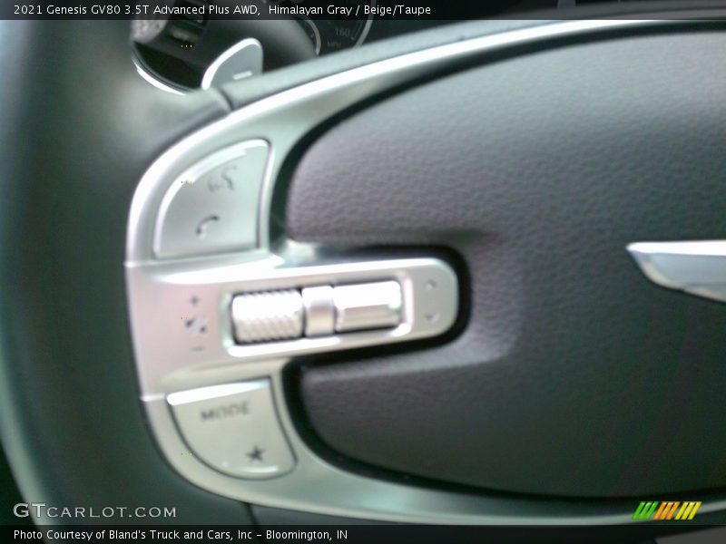 Himalayan Gray / Beige/Taupe 2021 Genesis GV80 3.5T Advanced Plus AWD