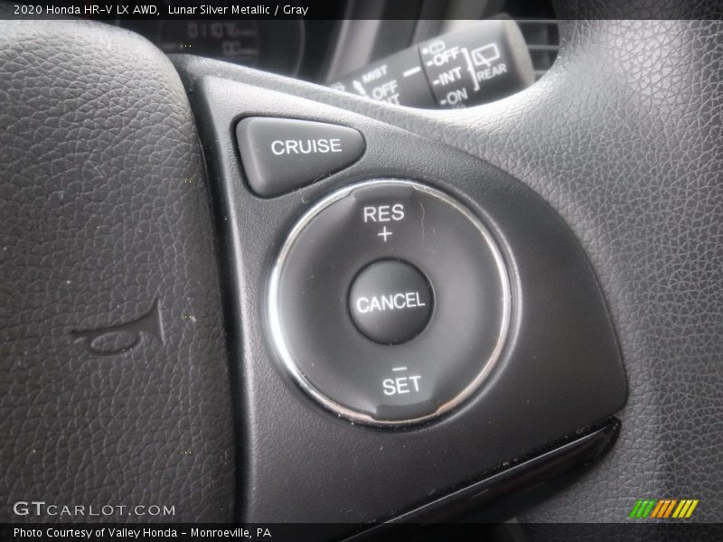 Lunar Silver Metallic / Gray 2020 Honda HR-V LX AWD