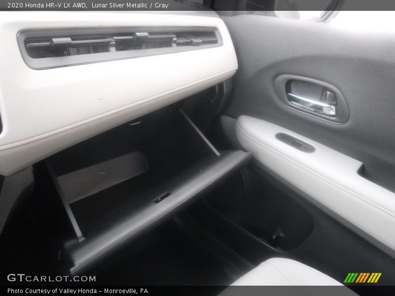 Lunar Silver Metallic / Gray 2020 Honda HR-V LX AWD