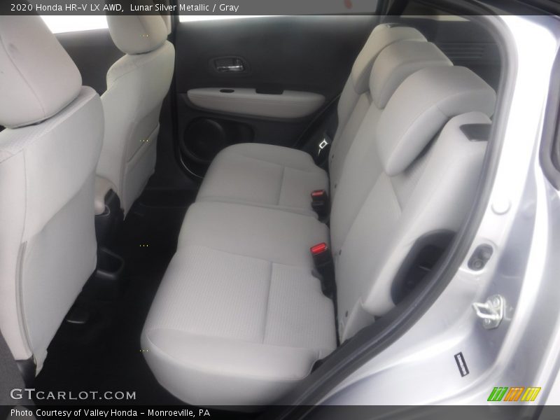 Lunar Silver Metallic / Gray 2020 Honda HR-V LX AWD