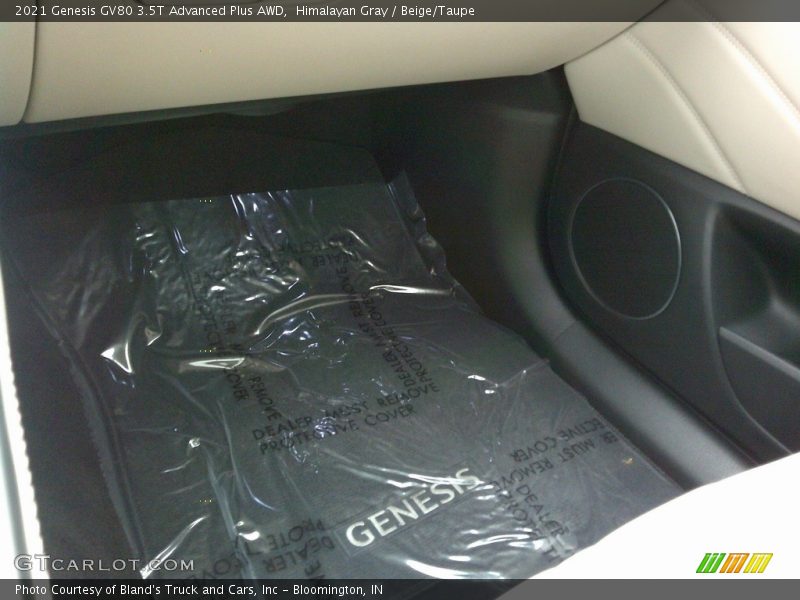 Himalayan Gray / Beige/Taupe 2021 Genesis GV80 3.5T Advanced Plus AWD