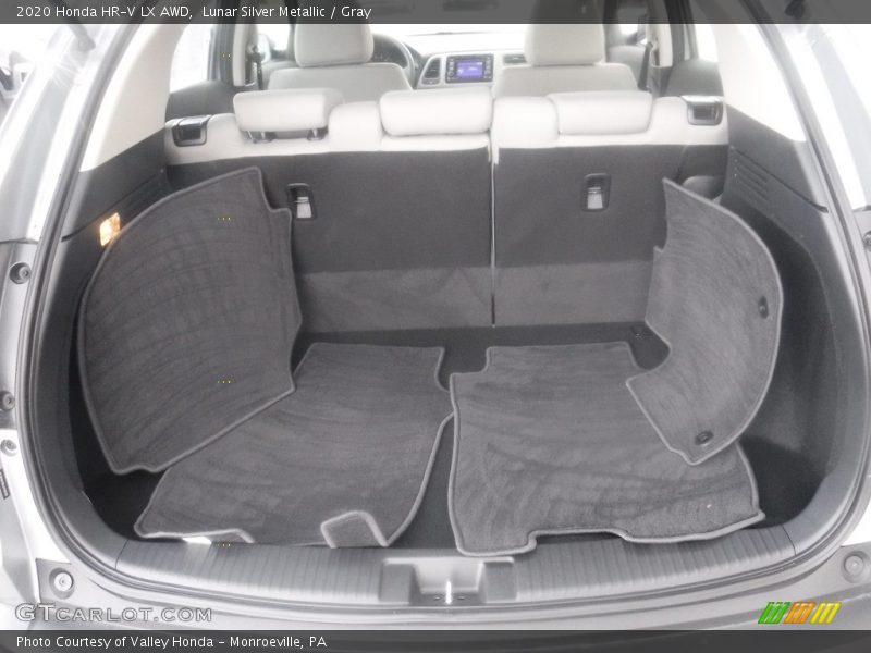 Lunar Silver Metallic / Gray 2020 Honda HR-V LX AWD