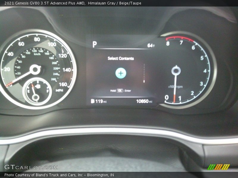  2021 GV80 3.5T Advanced Plus AWD 3.5T Advanced Plus AWD Gauges