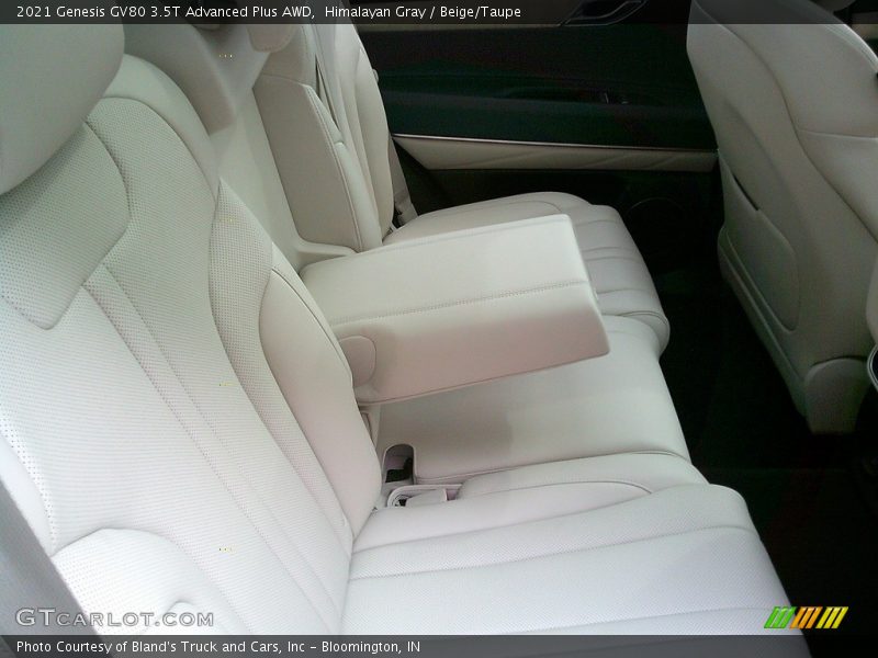 Rear Seat of 2021 GV80 3.5T Advanced Plus AWD