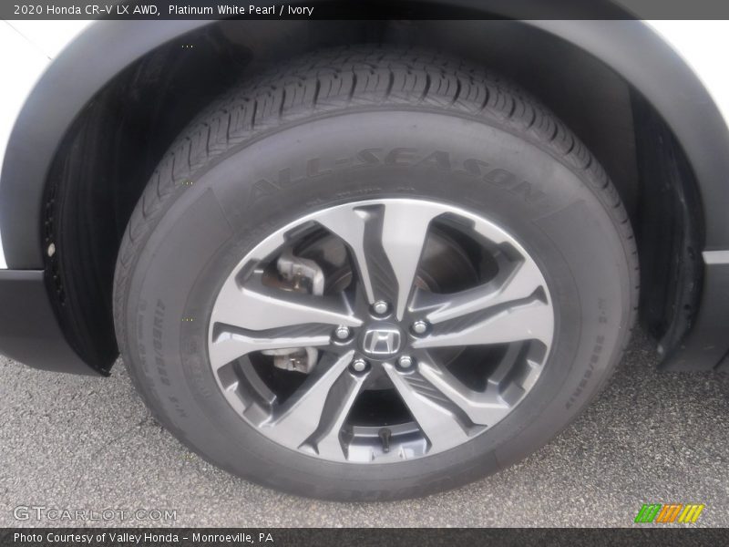 Platinum White Pearl / Ivory 2020 Honda CR-V LX AWD