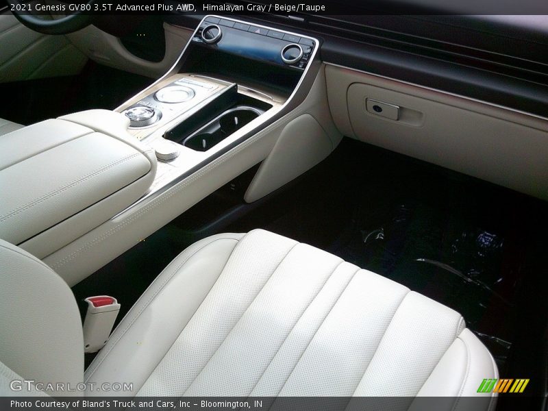 Himalayan Gray / Beige/Taupe 2021 Genesis GV80 3.5T Advanced Plus AWD