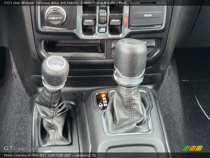  2023 Wrangler Unlimited Willys 4XE Hybrid 8 Speed Automatic Shifter