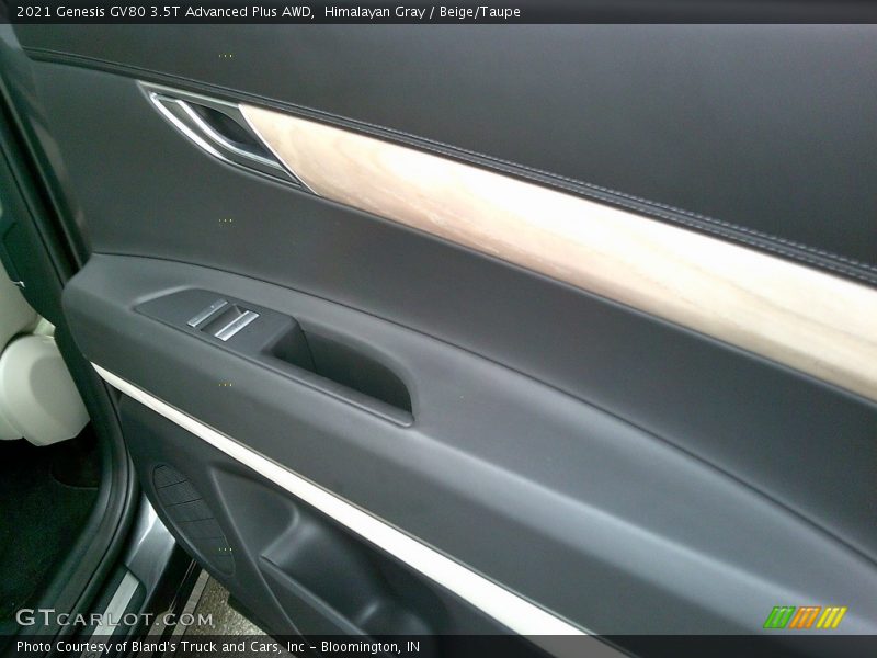 Himalayan Gray / Beige/Taupe 2021 Genesis GV80 3.5T Advanced Plus AWD