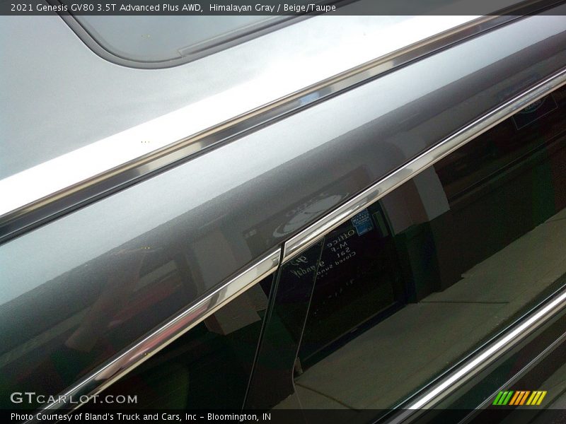 Himalayan Gray / Beige/Taupe 2021 Genesis GV80 3.5T Advanced Plus AWD
