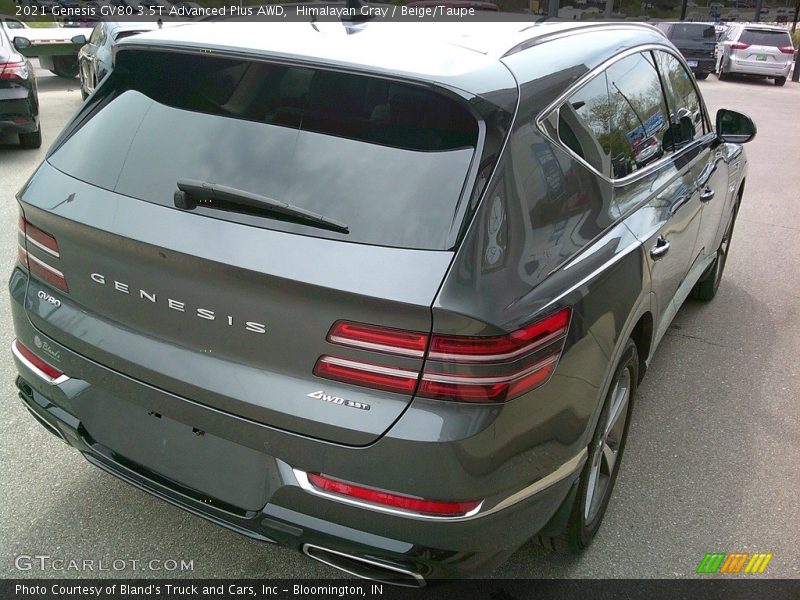 Himalayan Gray / Beige/Taupe 2021 Genesis GV80 3.5T Advanced Plus AWD
