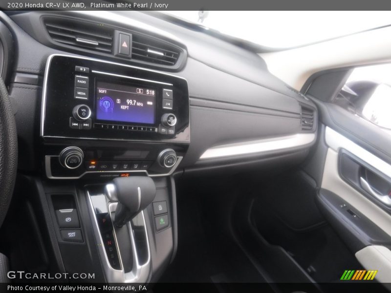Platinum White Pearl / Ivory 2020 Honda CR-V LX AWD