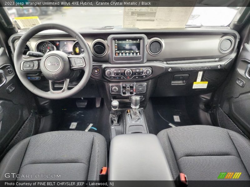 Granite Crystal Metallic / Black 2023 Jeep Wrangler Unlimited Willys 4XE Hybrid