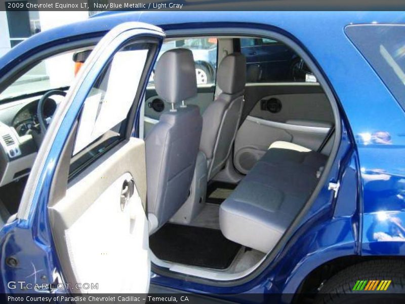Navy Blue Metallic / Light Gray 2009 Chevrolet Equinox LT