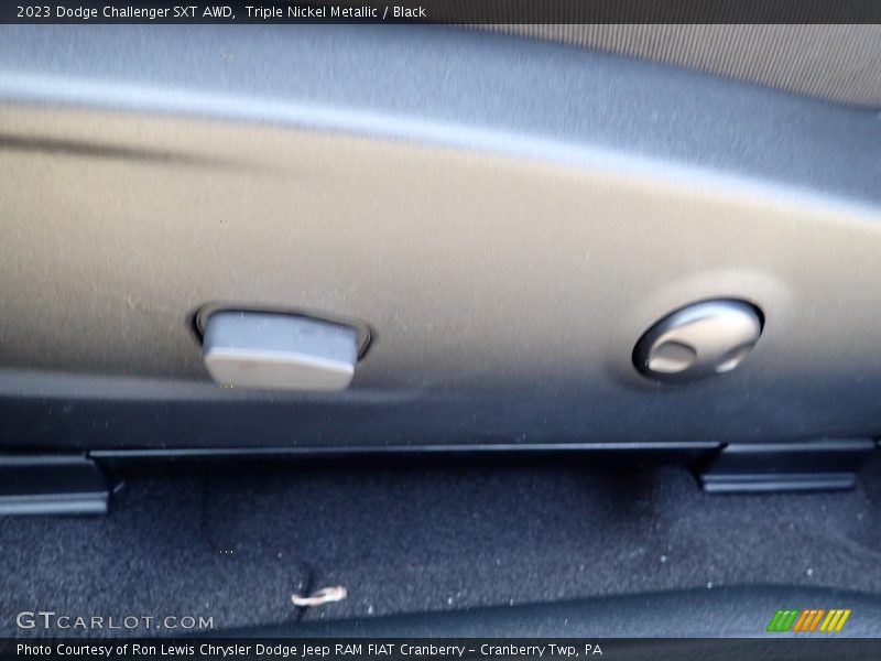 Triple Nickel Metallic / Black 2023 Dodge Challenger SXT AWD