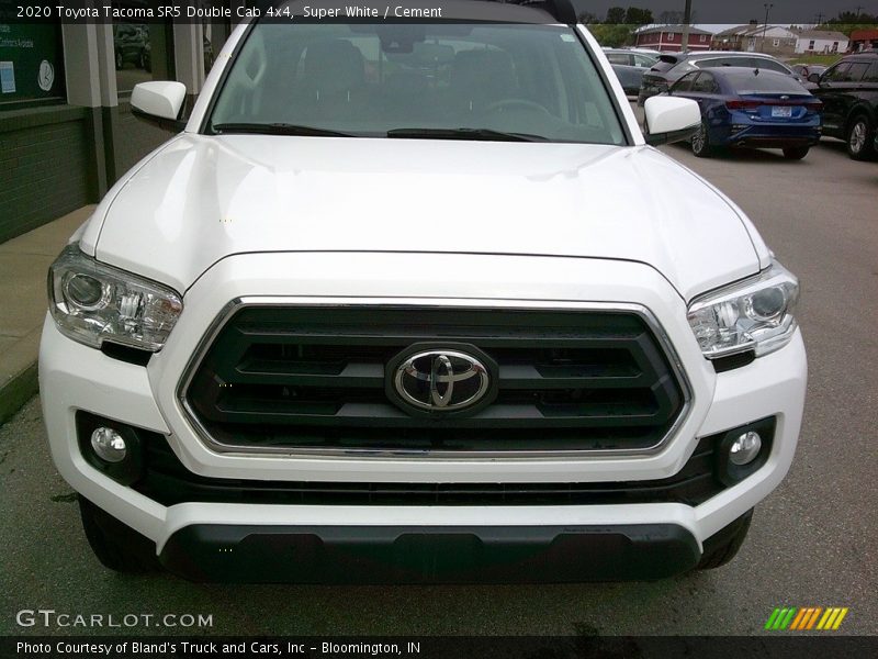 Super White / Cement 2020 Toyota Tacoma SR5 Double Cab 4x4