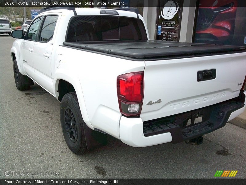 Super White / Cement 2020 Toyota Tacoma SR5 Double Cab 4x4