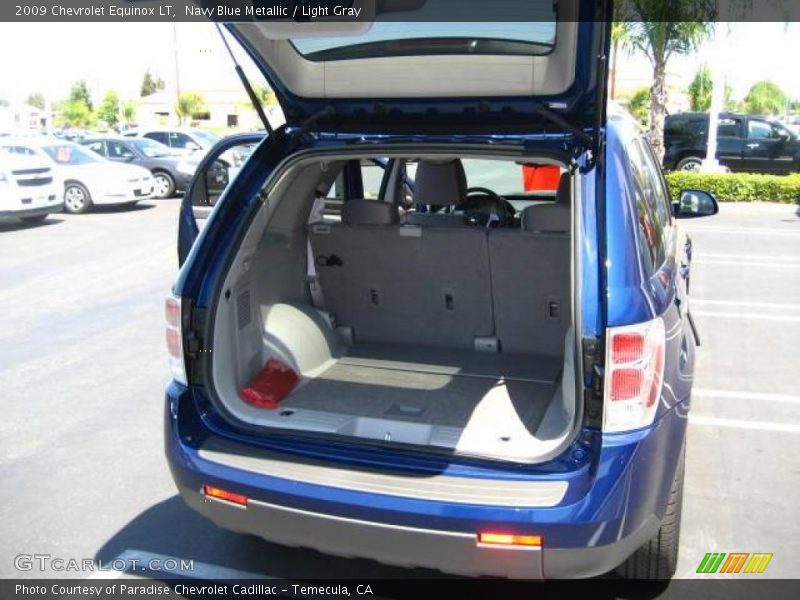 Navy Blue Metallic / Light Gray 2009 Chevrolet Equinox LT