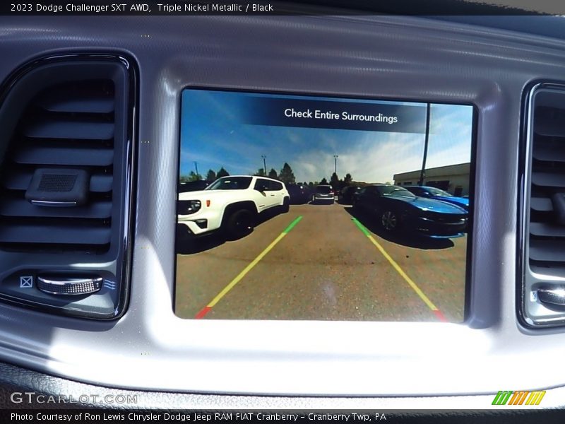 Triple Nickel Metallic / Black 2023 Dodge Challenger SXT AWD