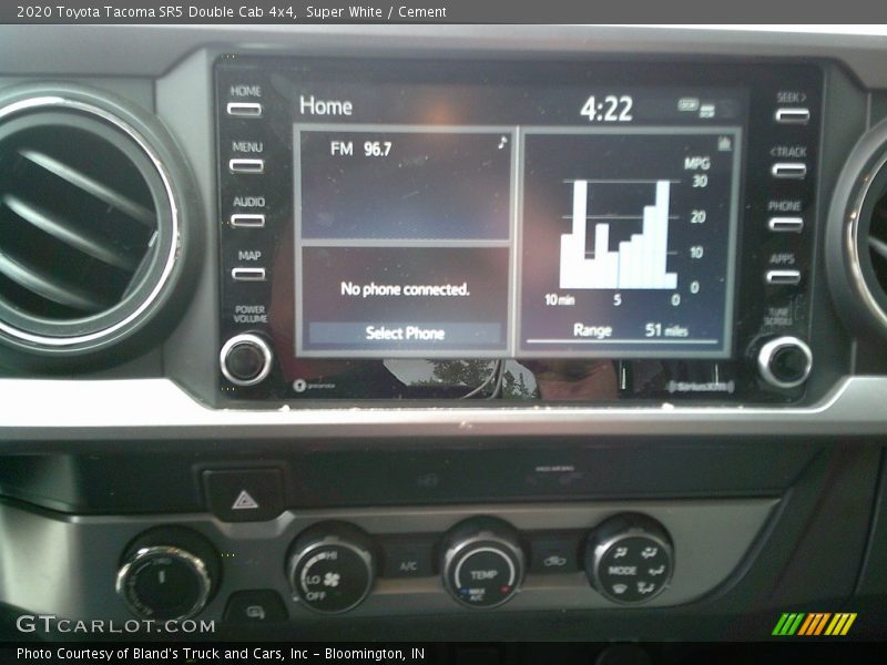 Super White / Cement 2020 Toyota Tacoma SR5 Double Cab 4x4