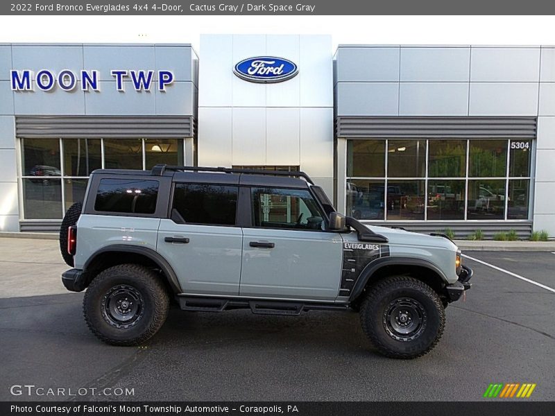 Cactus Gray / Dark Space Gray 2022 Ford Bronco Everglades 4x4 4-Door