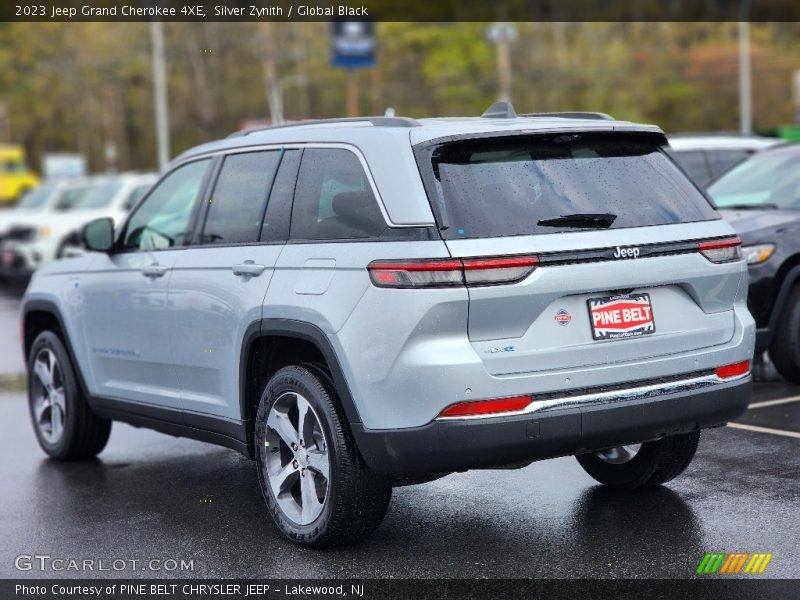 Silver Zynith / Global Black 2023 Jeep Grand Cherokee 4XE