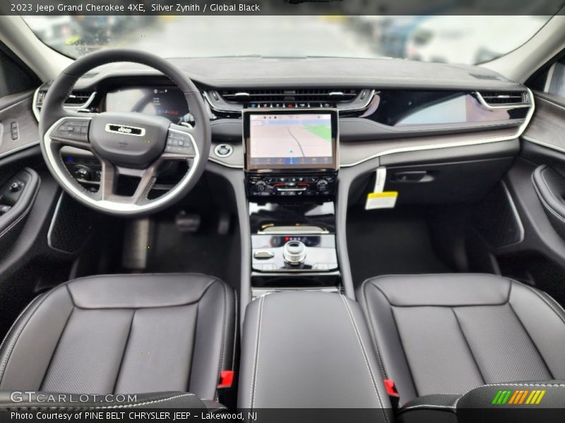 Silver Zynith / Global Black 2023 Jeep Grand Cherokee 4XE