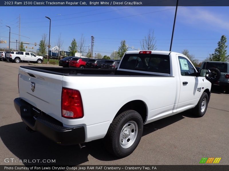 Bright White / Diesel Gray/Black 2023 Ram 1500 Classic Tradesman Regular Cab