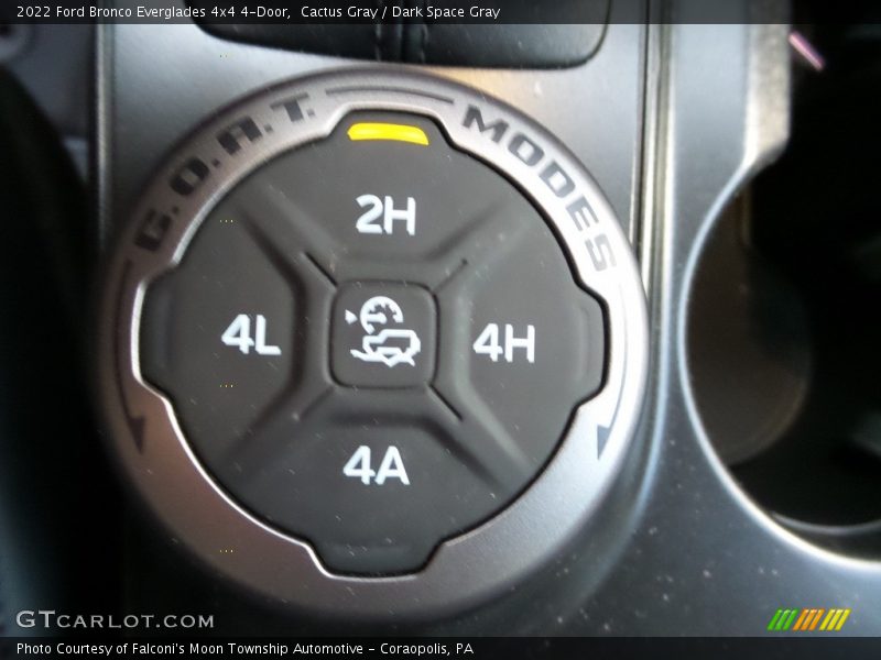 Cactus Gray / Dark Space Gray 2022 Ford Bronco Everglades 4x4 4-Door